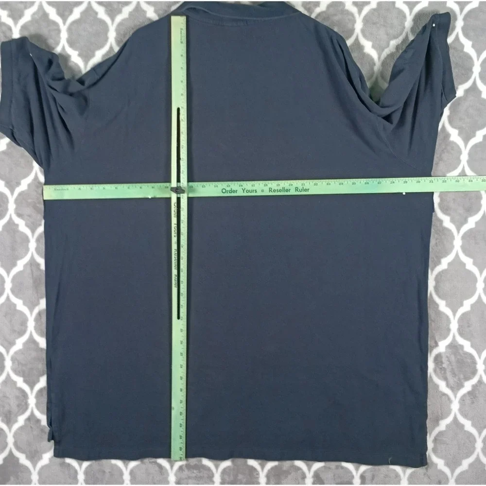 Polo Ralph Lauren Polo Shirt Men 4XLT Black Big Pony Number 3